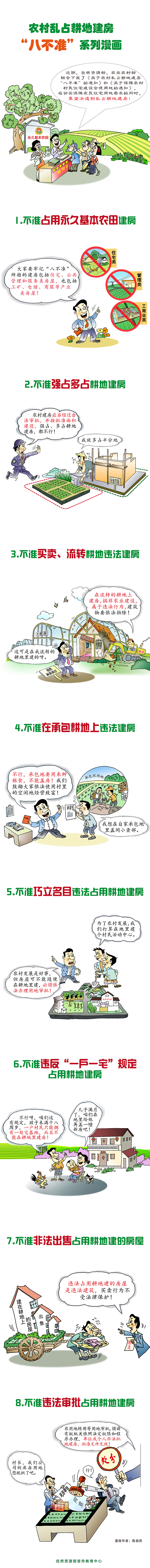 农村乱占耕地建房“八不准”系列漫画长图.jpg